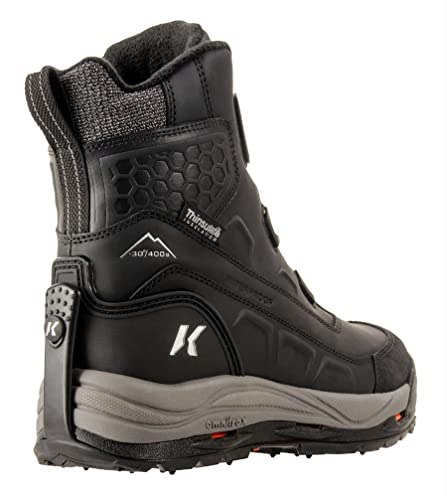 Korkers Men's Snowmaggedon Winter Boots - Insulated and Waterproof - Includes Interchangeable SnowTrac Lug Sole4