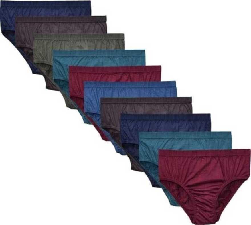 Women Comfortable Pure Cotton Panties (_Solid-59-85 Pack of 10) Multicolour-image-15