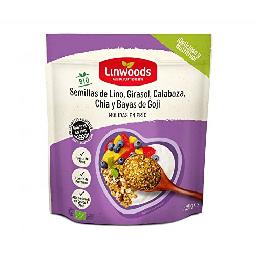 SEMILLAS LINO calabaza girasol chia goji 425gr.