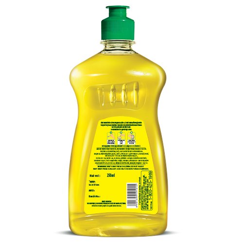 Image of Giffy Lemon & Active Salt Concentrated Dish Wash Gel, 250ml