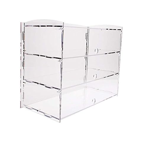 Display4top Acrylic Display Pastry Cabinet Cakes Donuts Cupcakes Pastries (3 Tier) Cover