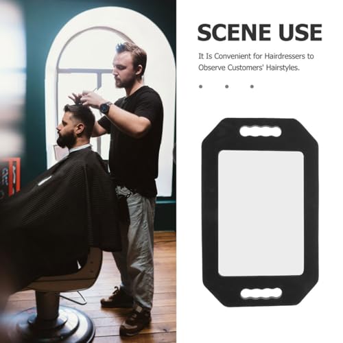 Miroir de coiffeur antichoc et haute définition pour vision parfaite