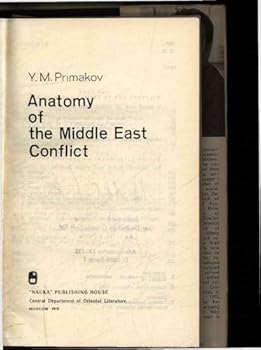 Hardcover Anatomy of the Middle East Conflict [German] Book