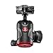 Manfrotto Compact Ball Head 496, Fluid Ball Head for Camera Tripod, Camera Stabilizer, Photography Equipment, for Precise Framing