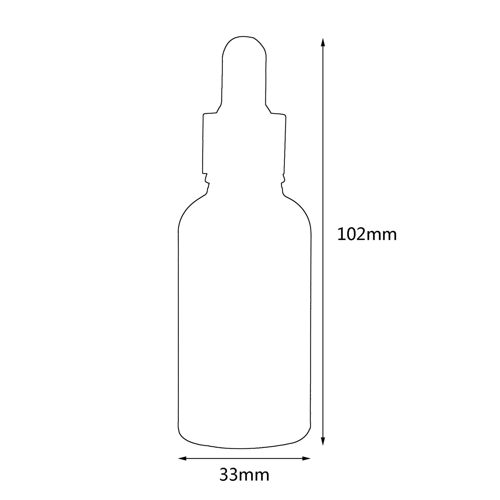 4 Bottiglie Vetro Contagocce 50 Ml - Rosa Con Tappo Rosa, Per Oli Essenziali E Aromaterapia