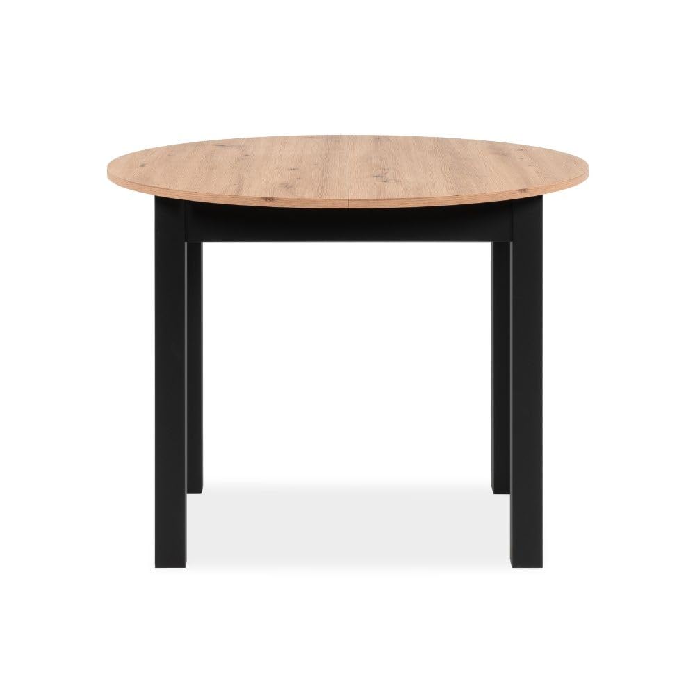 UNVOLLSTÄNDIG 003607 Auszugstisch COBURG 100 Artisan Oak Nb. / schwarz, FI003607