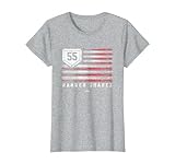 Vintage US Flag Baseball Stripes Ranger Suarez MLBPA T-Shirt