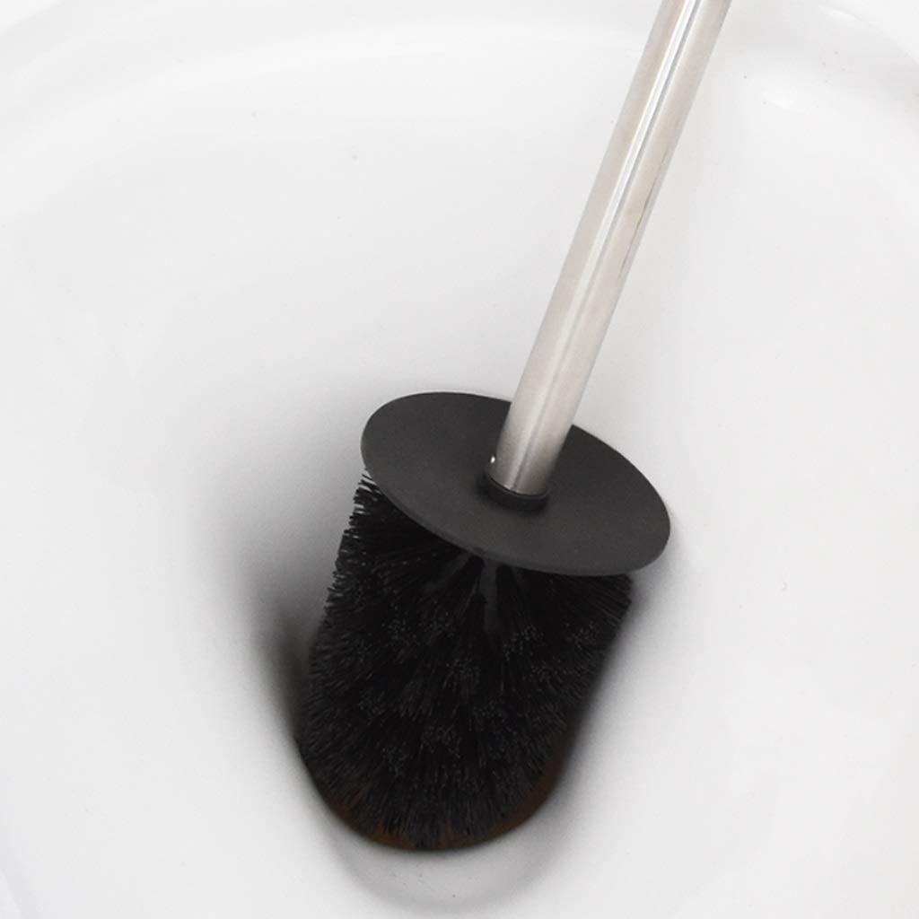 escobilla WC Cepillo de Inodoro Duradero con Soporte, Cepillo de Inodoro para baño, Cepillo de Limpieza para Inodoro, Cepillo Limpiador de Inodoro Eficiente