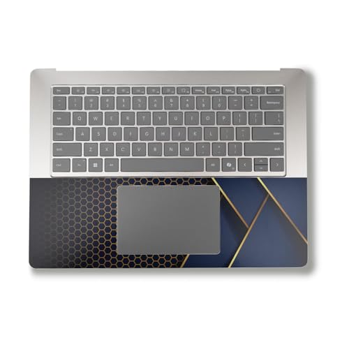 Image of Laptop Skin Compatible with Alienware M18 R2 (2024) - Modern Hex - Premium 3M Vinyl Protective Wrap Decal Cover - Easy to Apply | Crafted in The USA by MightySkins