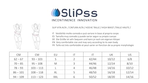 Inkontinenzslip SliPss für Damen mit mittlerer Absorption