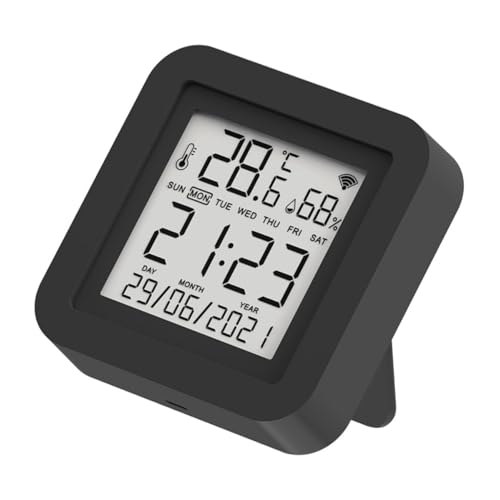 Thermomètre numérique à écran LCD haute précision pour contrôle humidité