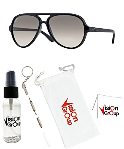 Ray-Ban RB4125 Cats 5000 Sunglasses + Vision Group Accessories Bundle2