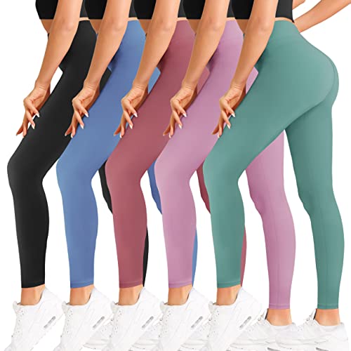 Natural Feelings Buttercloud High Waisted Leggings for Women Ultra Soft Stretch Slim Yoga Leggings
