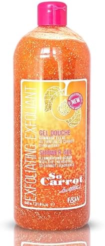 FAIR & WHITE So Carrot Body Scrub Body Wash 31.8 Floz / 940ml