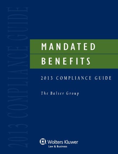 Télécharger Mandated Benefits: 2013 Compliance Guide livre En ligne