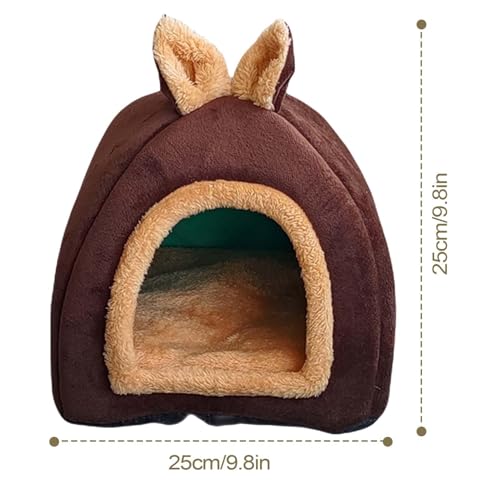 Casa de animales pequeños y cama cómoda de chinchilla para jaula 3