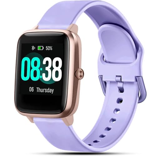 Issinlky Veryfitpro ID 205L Bracelet, 19mm Bracelet silicone pour GRV FC1 IDW 15 ID205S ID205G ID215G ID216 YM205L Uwatch3 Ufit GT BV205L TE021 SW020 SW021...
