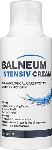 Balneum Intensiv Cream - Moisturisation and Hydration for Dry Skin - Formula with Urea and Ceramide - Suitable for Eczema and Dermatitis - for Men and Women - 500ml