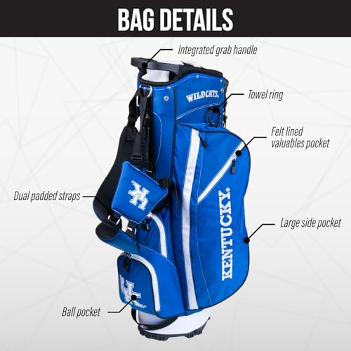 NCAA Fairway Golf Stand Bag, Kentucky Wildcats