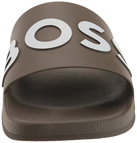 BOSS mens Bold Logo Slide Sandals2