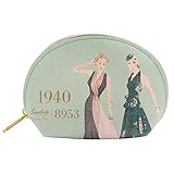 Simplicity Vintage 1940's Fashion Pleather Small Pouch Bag, 4.8'' x 3.3''