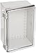 BUD Industries NBF-32424 Plastic Outdoor NEMA Poly PBT Blend, 13.78" L x 9.84" W x 7.09" D, White