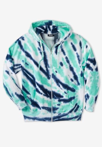 Image of KingSize Men's Big & Tall Fleece Zip-front Hoodie Jacket