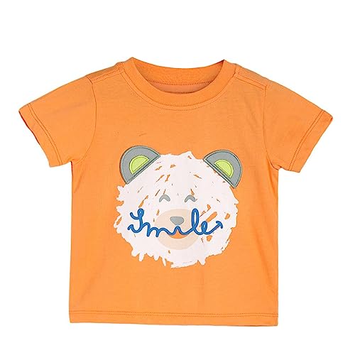 Image of miniklub Boys 3 Printed Applique T-Shirt