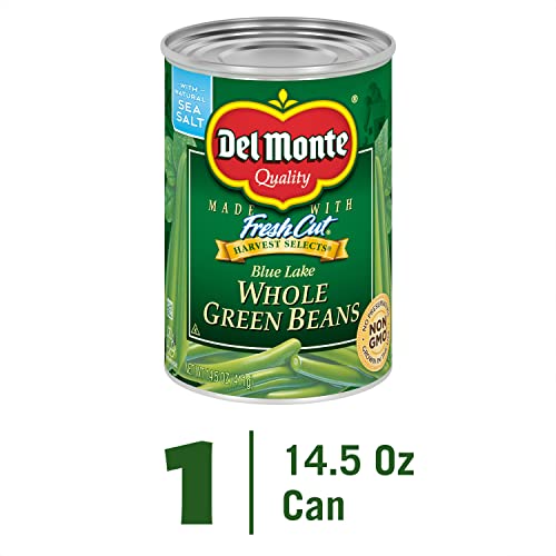 Del Monte Harvest Selects Blue Lake Whole Green Beans, 14.5 oz. Can, Canned Vegetables