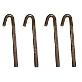 Four Pro Trucking Products 5405JB Replacement J Bar Tightening Tools for Ladder Rack Ratchet Straps