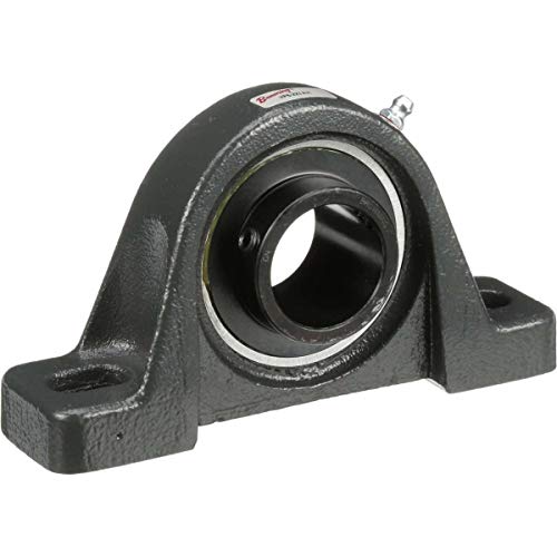 Browning, VPS-223 AH, Two Bolt Pillow Block Bearing, 1.4375" Diameter, Setscrew Locking, Cast Iron Housing, Single Lip Contact Seal with Flinger