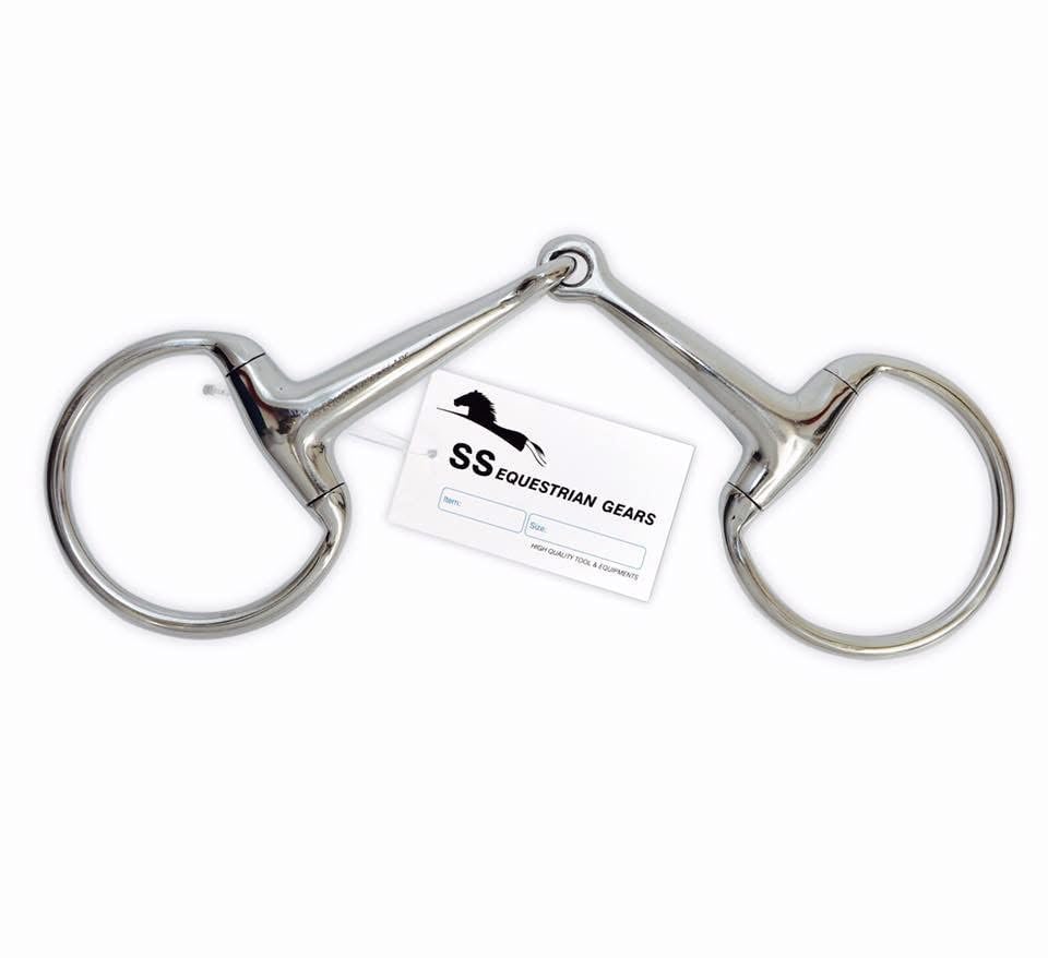 Eggbutt Snaffle Bit | Horse Bits | Jointed Mouth Piece | Equestrian