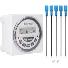 DC/AC 24V Digital Gate Timer Switch - Programmable, Accurate-to-The-Second Control | 24 Volt SINOTIMER Timer Relay