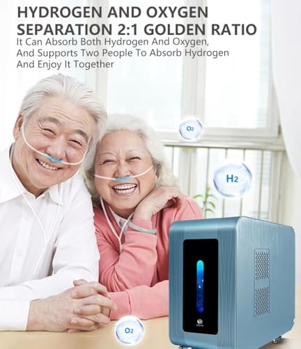 PIDAN TECH Portable Hydrogen Inhalation Machine – SPE/PEM Water Electrolysis Hydrogen Molecular Inhaler 300–1800ml/min Flow, Quiet & Compact Hydrogen Generator for Home & Office - Image 7