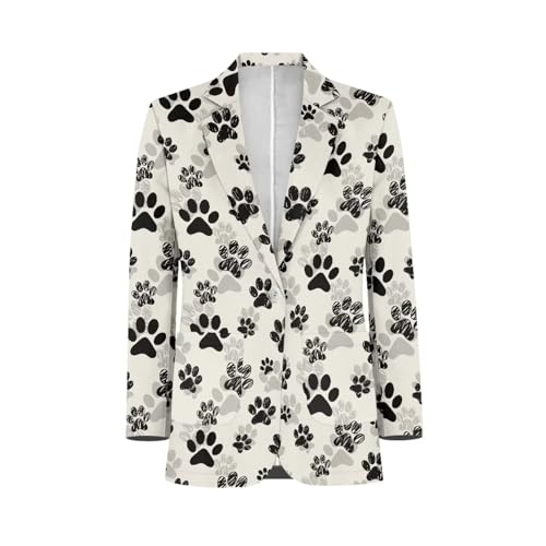 Flashideas Blazer Jacket Men One Button Formal Dress Jacket Casual Blazer Suit Jackets Fashion2