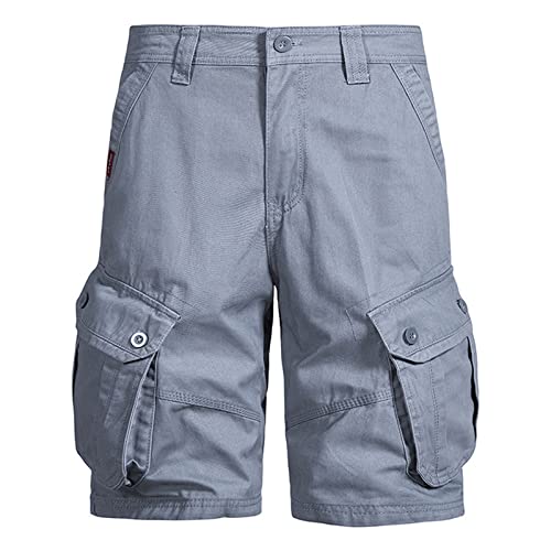 Lastesso Mens 4 Inch Inseam Shorts Shorts Mens Shorts Overalls Mens Camo Cargo Shorts Chino Shorts Dark Gray M #TOP3