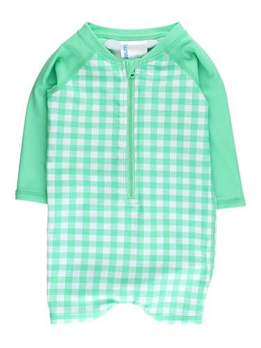Image of RUGGEDBUTTS Baby /Toddler Boy Swimsuit, One Piece Zipper Rash Guard Sunsuit with UPF 50+ Sun Protection