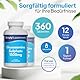 Glucosamin Sulfat 2KCL 1500mg | Starke Formel für einen aktiven Lebensstil | Marine Quelle | 360 Tabletten | 6 Monate Vorrat | Hergestellt in Großbritannien nach GMP-Standards