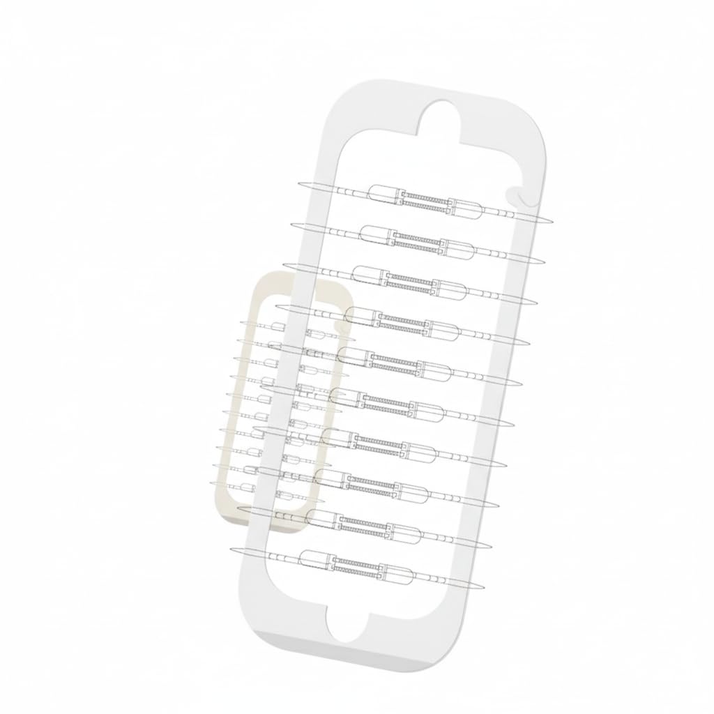 Azonee 7.9 Inch Sutures Adhesive Bandages for Laceration Repair Quick Clot Emergency Wound Closure Device 1 PCS No Sew for Easy and Quick Healing