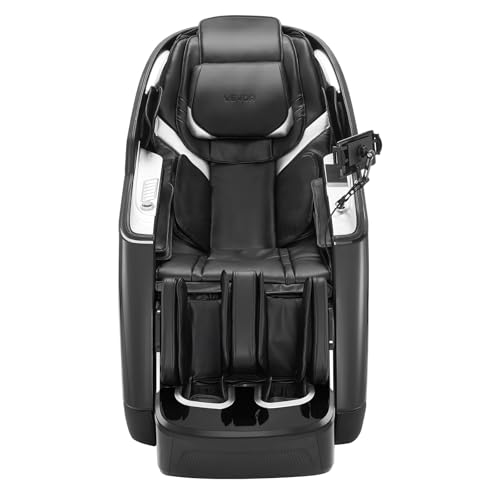 Vevor Sedia Da Massaggio Con Pista Sl, Poltrona Reclinabile A Gravità Zero Per Tutto Corpo, Modalità Allungamento Yoga, Poltrona Massaggiante 3D/4D Con Voce Ai, Riscaldamento, 36 Airbag, Schermo Tft - 10