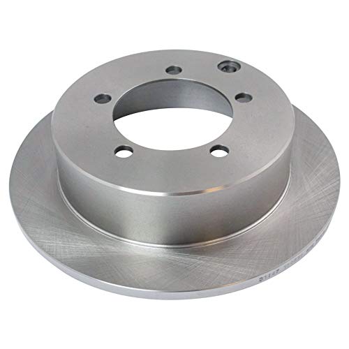 Image of TRQ Rear Brake Pad and Rotor Set Ceramic Compatible with 2004-2006 Mitsubishi Lancer 2005-2006 Outlander
