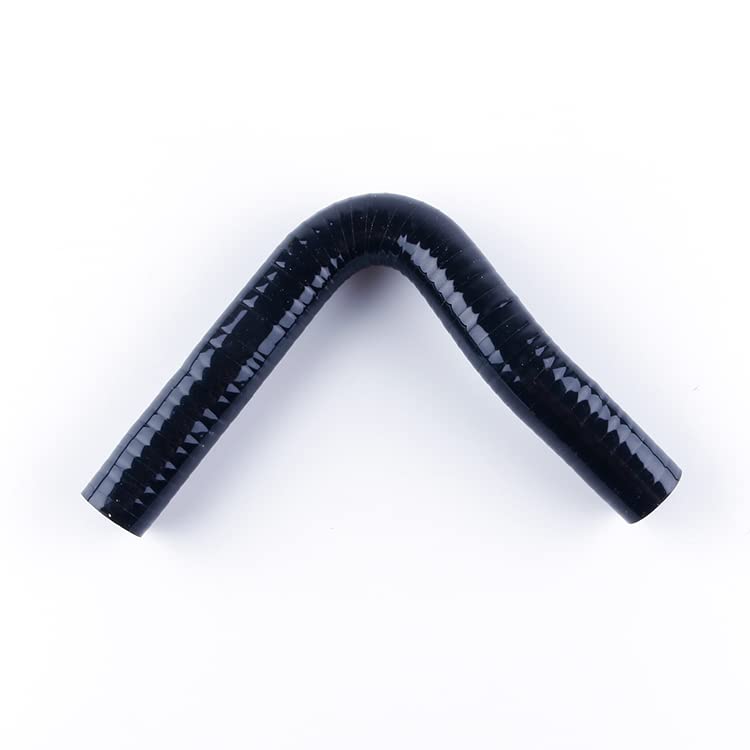 Kit de manguera de refrigerante de silicona para radiador para VW MK4 Golf/Bora/Jetta 1.8t AUM AUQ (negro)