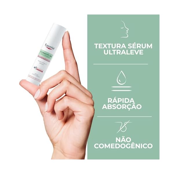 SÃ©rum Facial Eucerin Dermo Pure Oil Control Efeito Triplo 40ml - Imagem 4