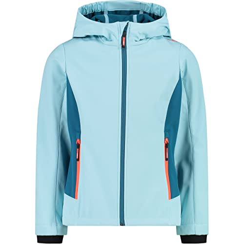 CMP, Kid Gjacket Fix Hood,Tiefes Seewasser,176