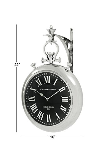 Image of Deco 79 Splendid Steel Wall Clock