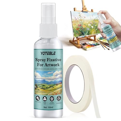 Art Fixative Spray for Pencil Drawings (100 ml)