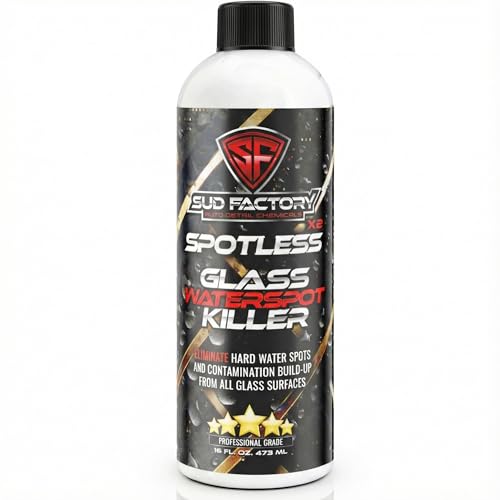 Sud Factory Hard Water Spot Remover for Glass...