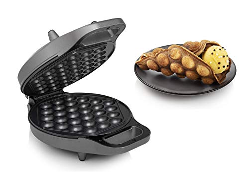 Foto von Princess Bubble-Waffeleisen – Sechseckiges Waffeleisen mit Bubble-Struktur, Antihaftplatten, ideal für süße und herzhafte Snacks