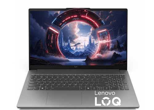 Image of Lenovo LOQ Essential 15.6 inch Full HD Gaming Laptop, Intel Core i5-12450HX (8 Cores, 12 Threads), 16GB DDR5, 1TB SSD, GeForce RTX 2050, HDMI, Wi-Fi 6, Bluetooth, Card Reader, Windows 11, Luna Grey