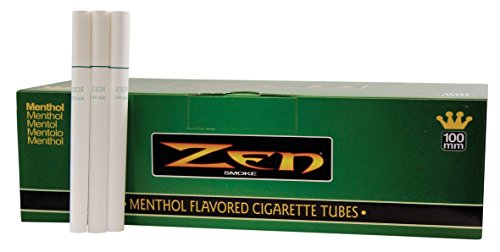 Zen Menthol 100mm Cigarette Tubes (200 Ct/box) 1 Box